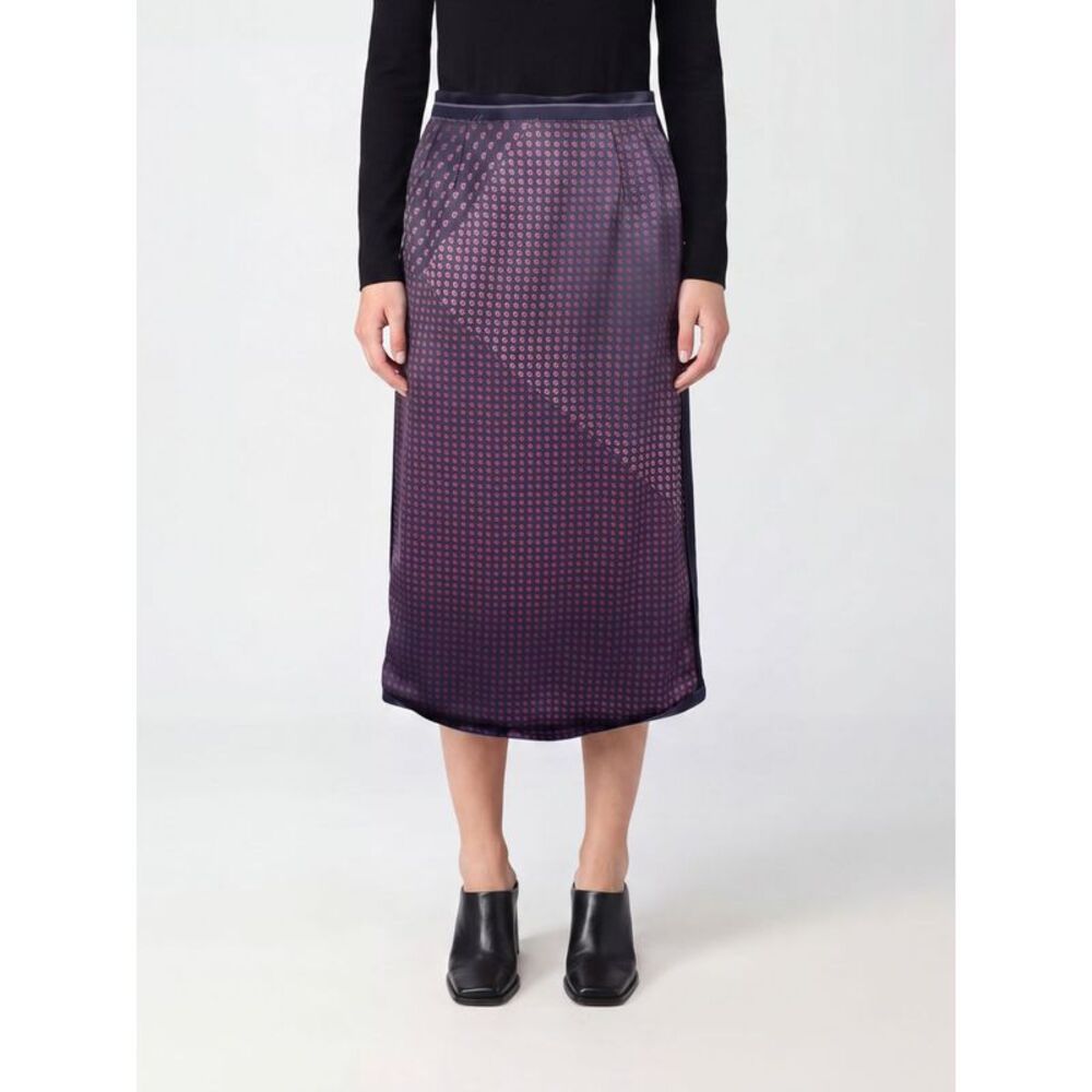 Paisley Print Viscose Midi Pencil Skirt Maison Margiela With High Waist